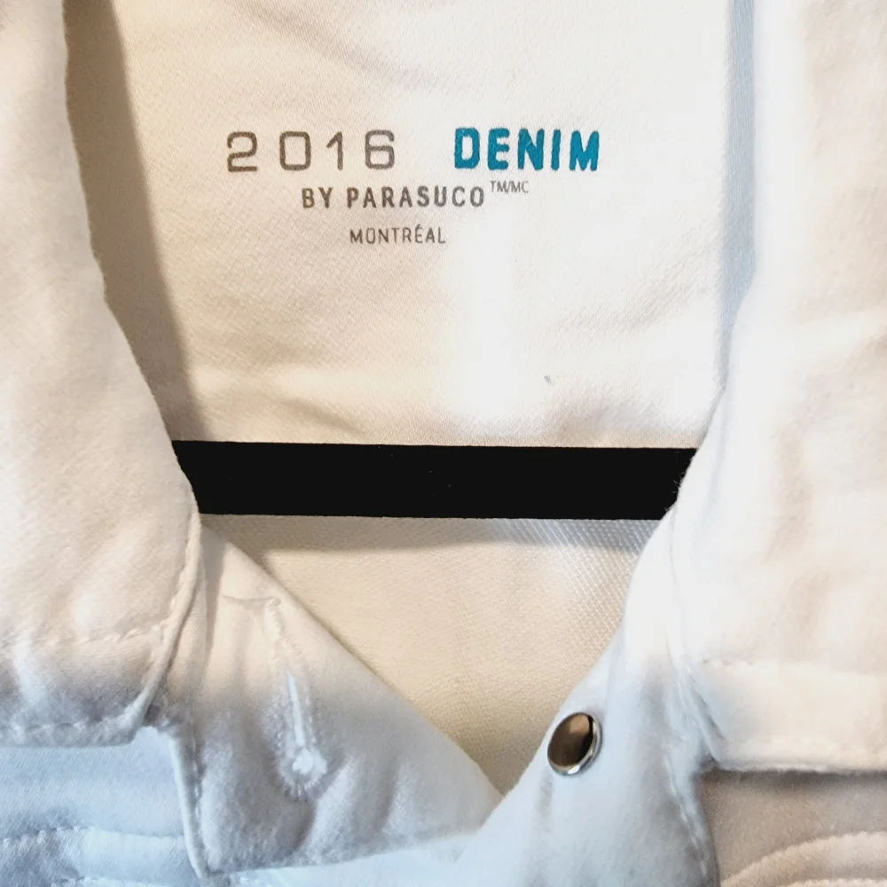 Parasuco White Denim Jacket - Picture 6 of 7
